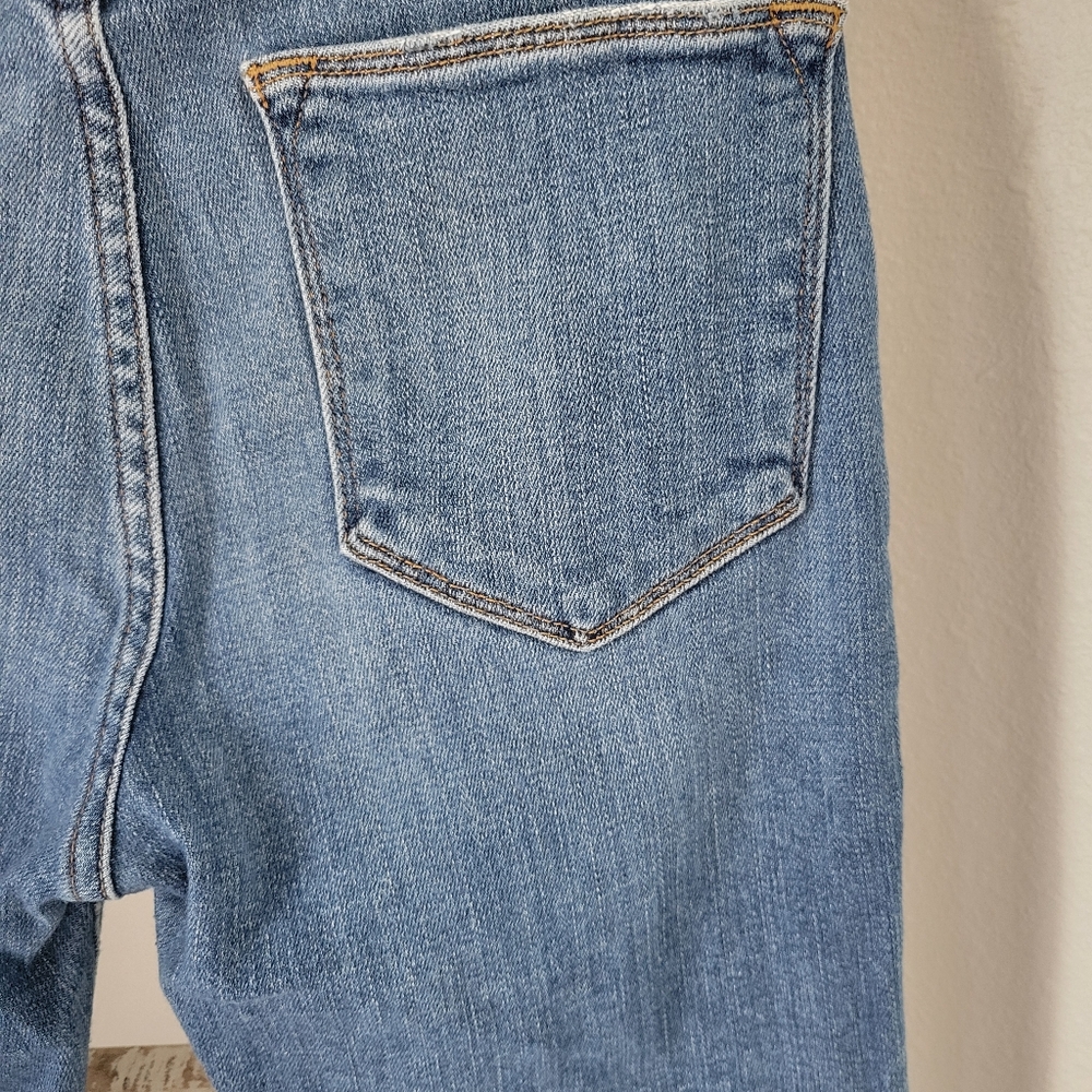 Frame Denim Le High Skinny High Waist Crop In Hazelwood Sz 25 - Picture 9 of 11